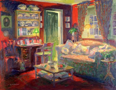 Scharlachrote Feder, ca. 2000 von William Ireland